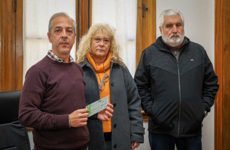 La Municipalidad completó la entrega de 50 millones de pesos a Bomberos Voluntarios