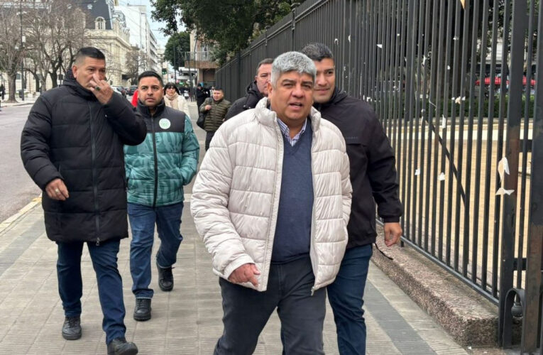 Moyano (hijo) le dio su respaldo a Kicillof