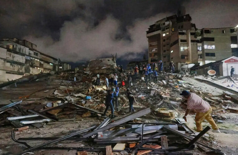 En Venezuela tembló la tierra y dejó 164 muertos y 1000 heridos