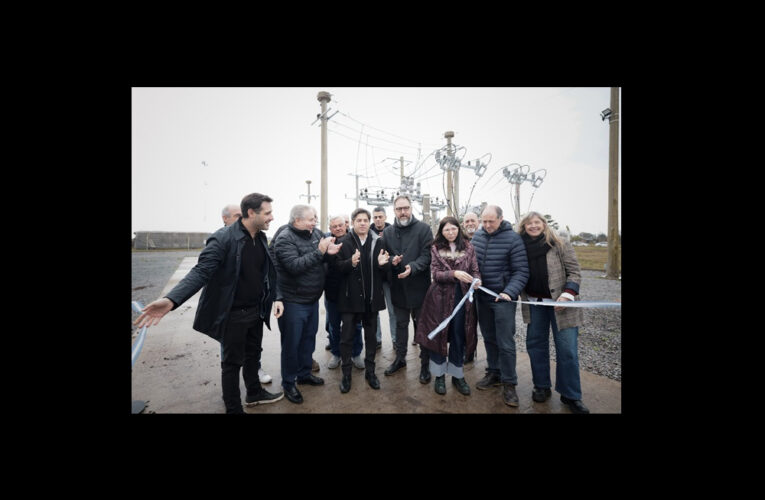 Kicillof inauguró una estación transformadora en Salto. Y Pergamino?