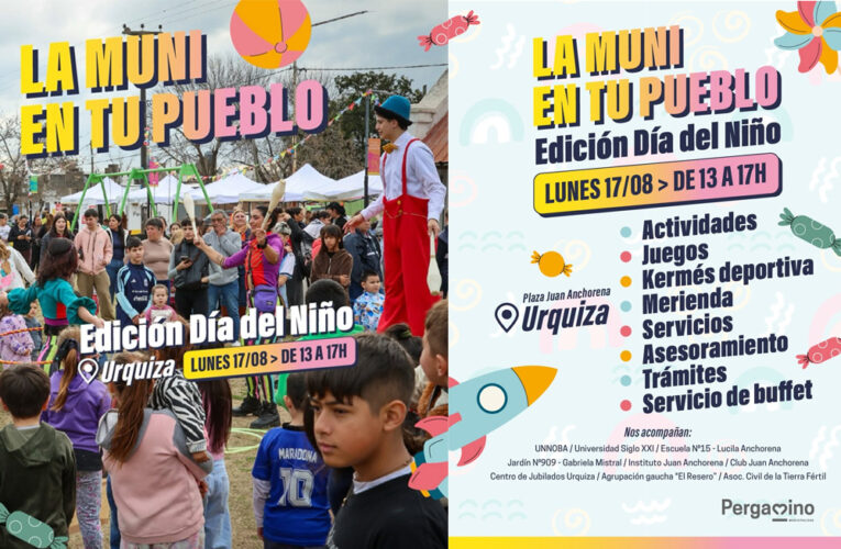 Jornada especial por el Día del Niño en Urquiza