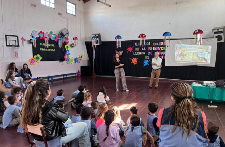 El Jardín de Infantes N°908 fue escenario de una nueva jornada de “Arqueólogos por un día”